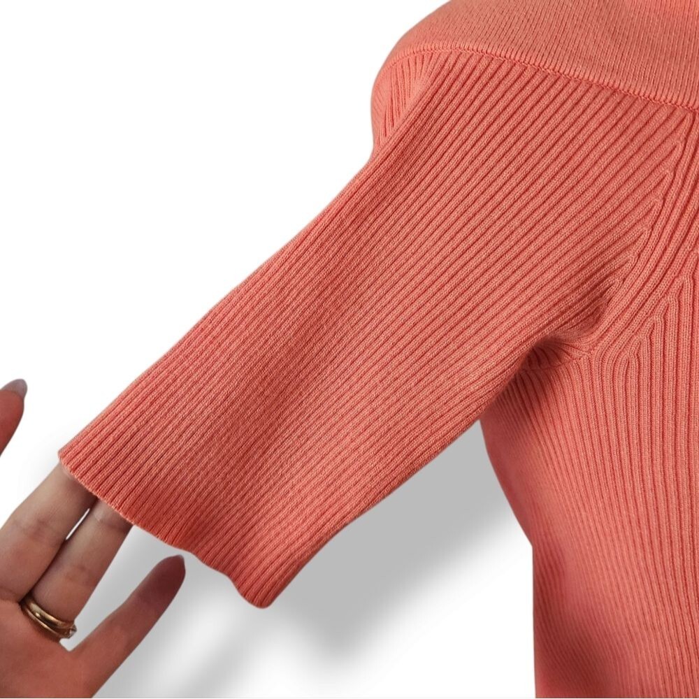 Anthropology Minuet Off- Shoulder Ribbed Top M - Picture 5 of 7